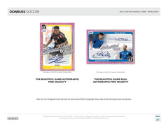 Panini Donruss Soccer 2024-25 autograph inserts image highlights Signature Series.