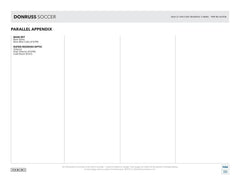 Panini Donruss Soccer 2024-25 inserts and parallels showcase Kaboom and Animation options.