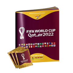 Panini World Cup Qatar 2022 50 packs layout for easy browsing during collecting.