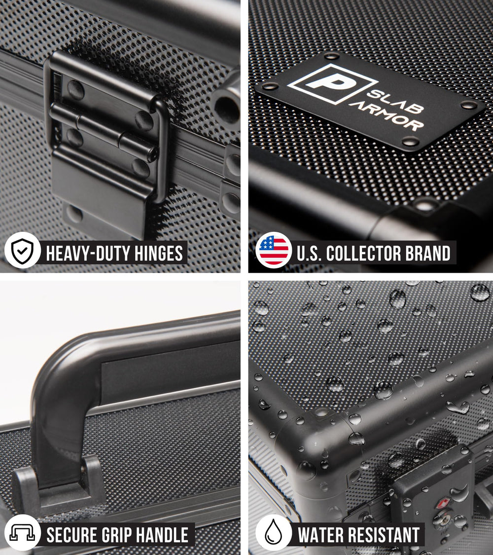 Panopply compact slab case ideal for travel between events.