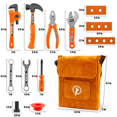 PANPAPA reusable toolbag keeps tools organized for family play.