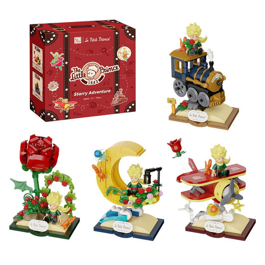 PANTASY Le Petit Prince rose block for a charming bookshelf display