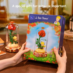 PANTASY Le Petit Prince Rose bricks theme honors the story and inspires conversation.