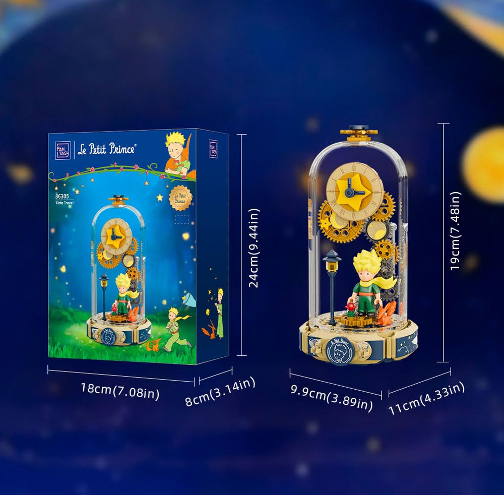 PANTASY Le Petit Prince Time Travel set mood-enhancing shelf centerpiece.