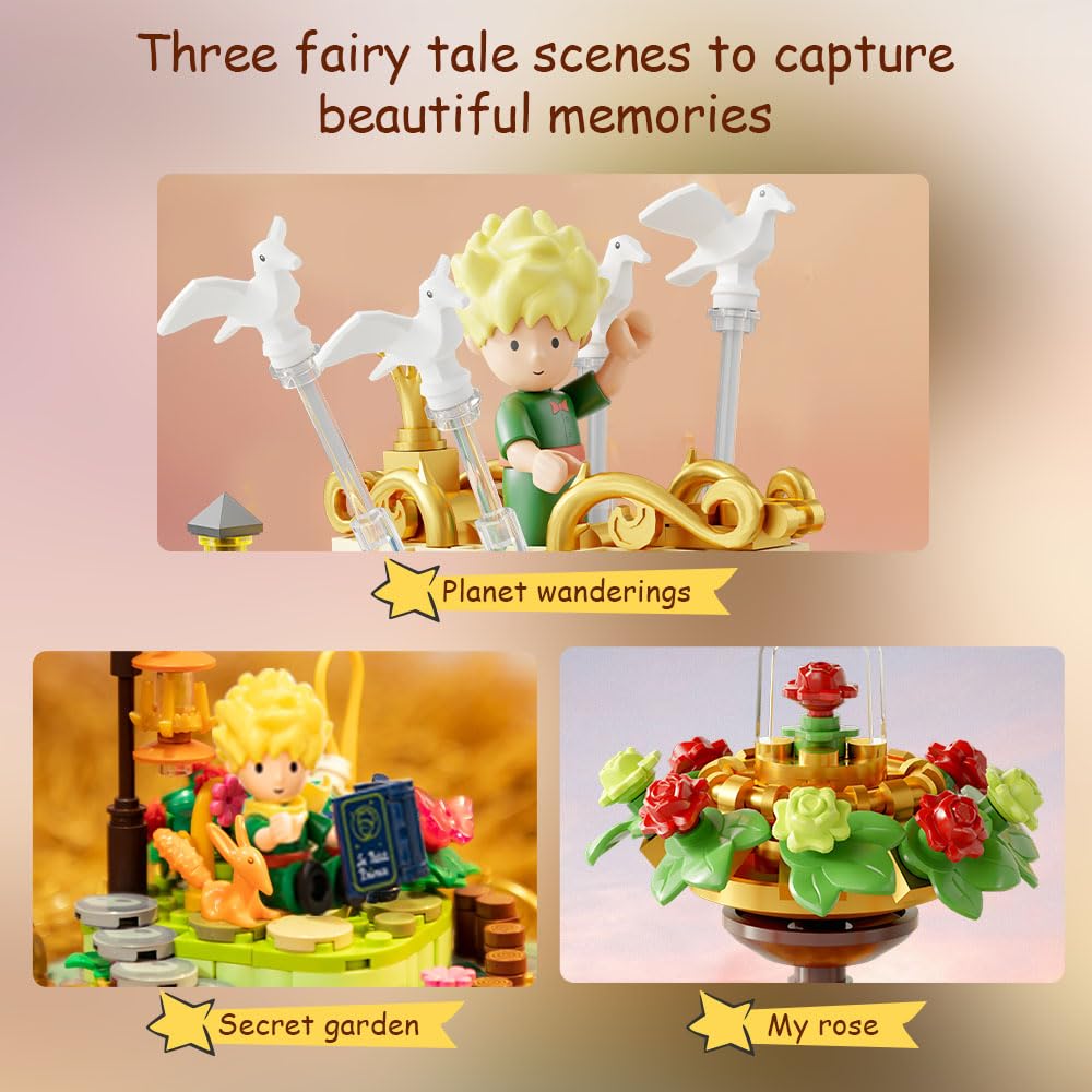 PANTASY Little Prince hourglass fox past scene invites reflective moments of memory.