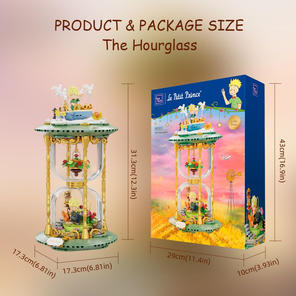 PANTASY Little Prince hourglass gift-ready packaging makes a thoughtful present.