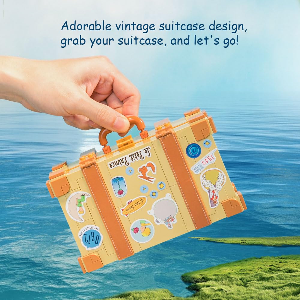 PANTASY Little Prince Suitcase Tent scene for cozy workstation setup