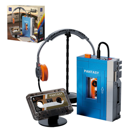 PANTASY retro cassette player model front view for nostalgic desk display