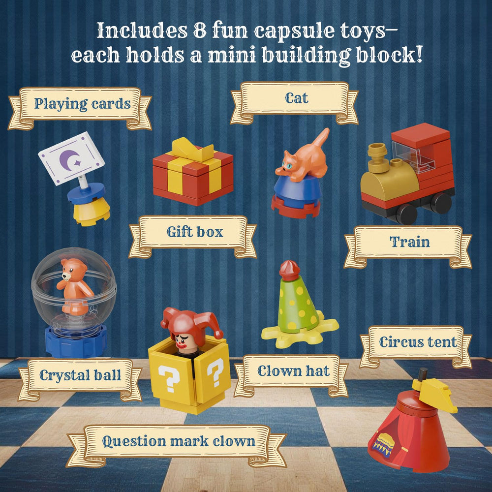 Pantasy Retro Circus LED lights glow vividly during interactive play sessions.