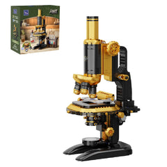 Pantasy Retro Microscope tilt and tube for authentic vintage realism on display.