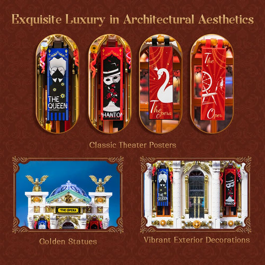 PANTASY Vintage European Grand Theater rear panel opens for immersive interior access