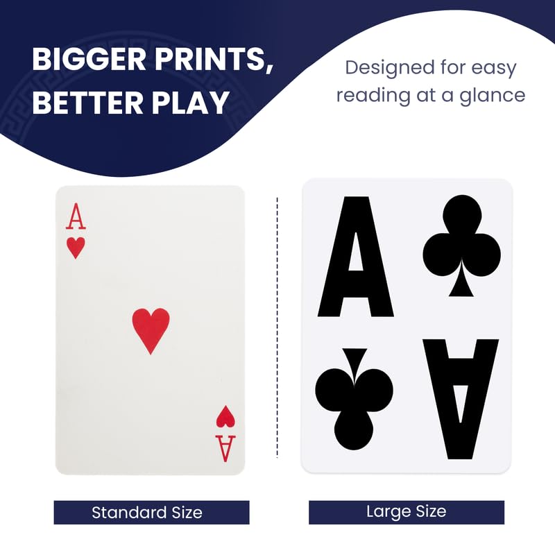 Pantheon Playing Cards durable PVC construction for longevity