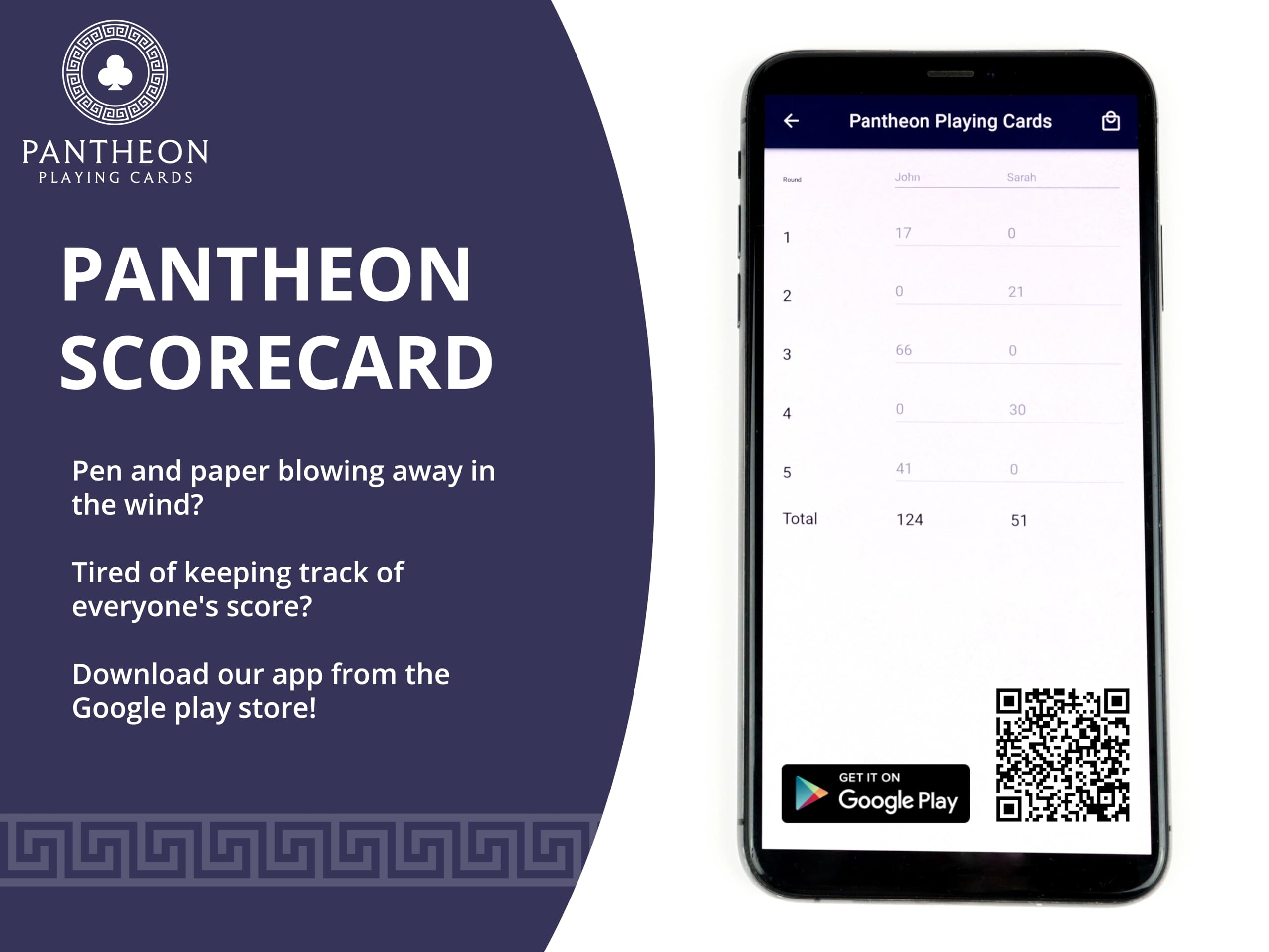 Pantheon Playing Cards outdoor-use setup ideal for patio or beach play
