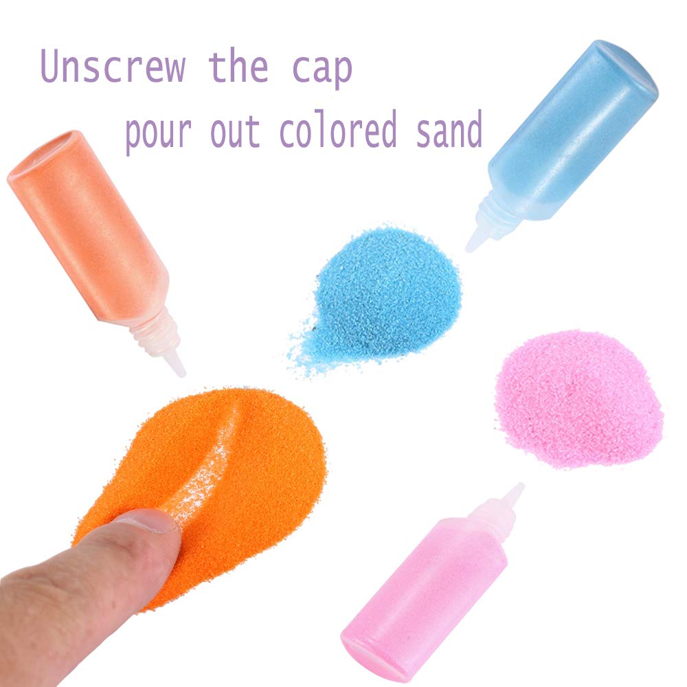 Panxxsen DIY sand art workspace sparks imagination and tactile learning