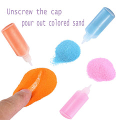 Panxxsen DIY sand art workspace sparks imagination and tactile learning