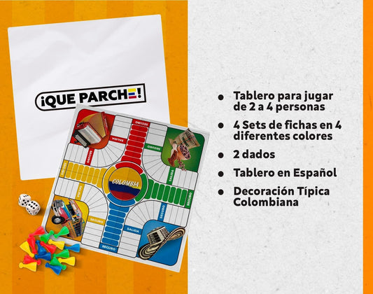 Pap Products Parques Colombiano classic game set for family night