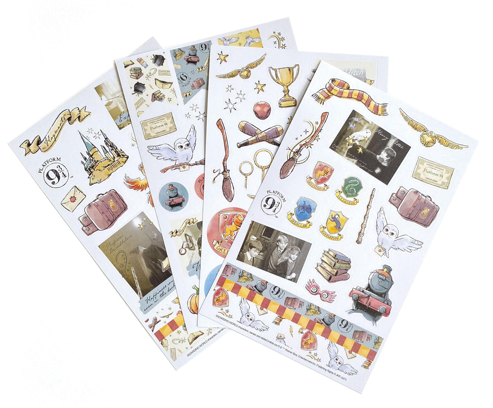 Paper House Harry Potter sticker sheet watercolor icons adds magical color to planners.
