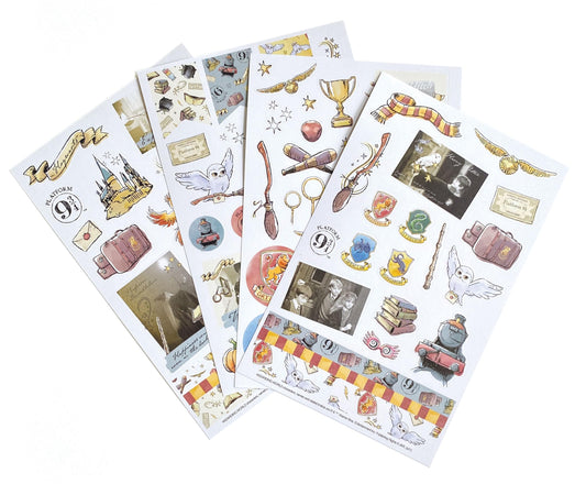 Paper House Harry Potter sticker sheet watercolor icons adds magical color to planners.