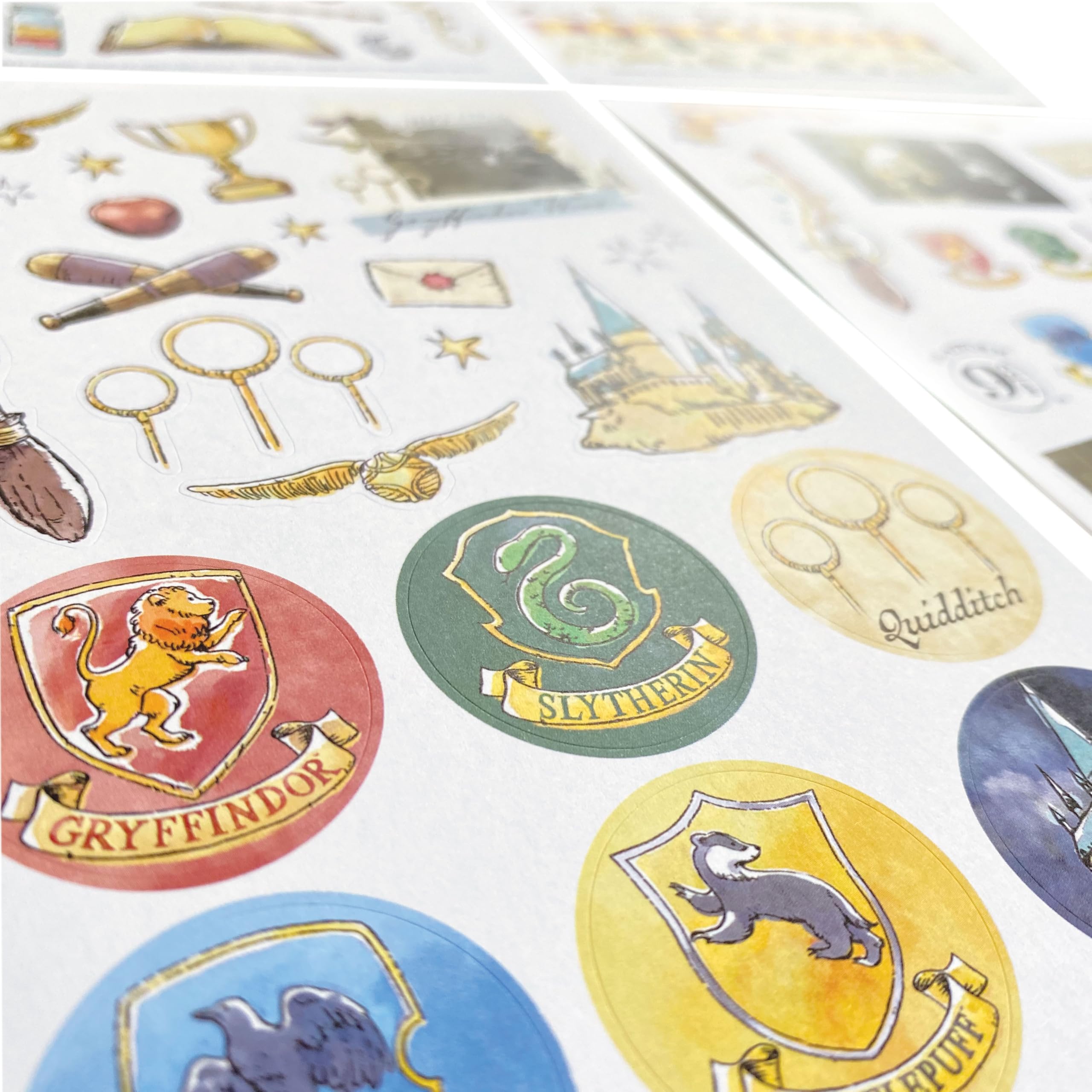 Paper House Harry Potter officially licensed stickers bring authentic wizarding flair to journals.