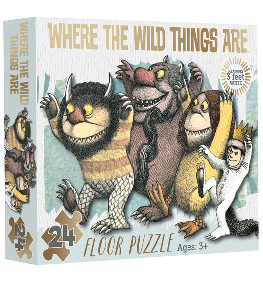 Paper House Productions Where The Wild Things Are 24-Piece Puzzle sparks focused play.