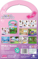 Paper Projects Gabby's Dollhouse sticker pages encourage creative crafting with 50+ stickers