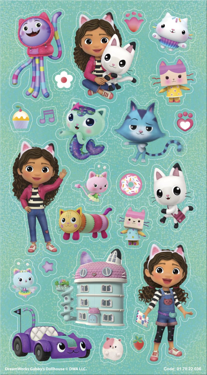 Paper Projects Gabby's Dollhouse packaged display of the mega pack