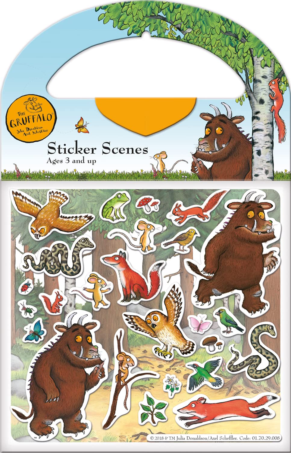 Paper Projects Gruffalo six-scene pack for imaginative storytelling and play
