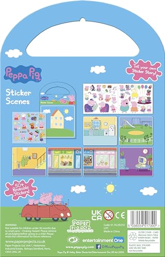 Paper Projects Peppa Pig travel pack is ready for on-the-go activity.