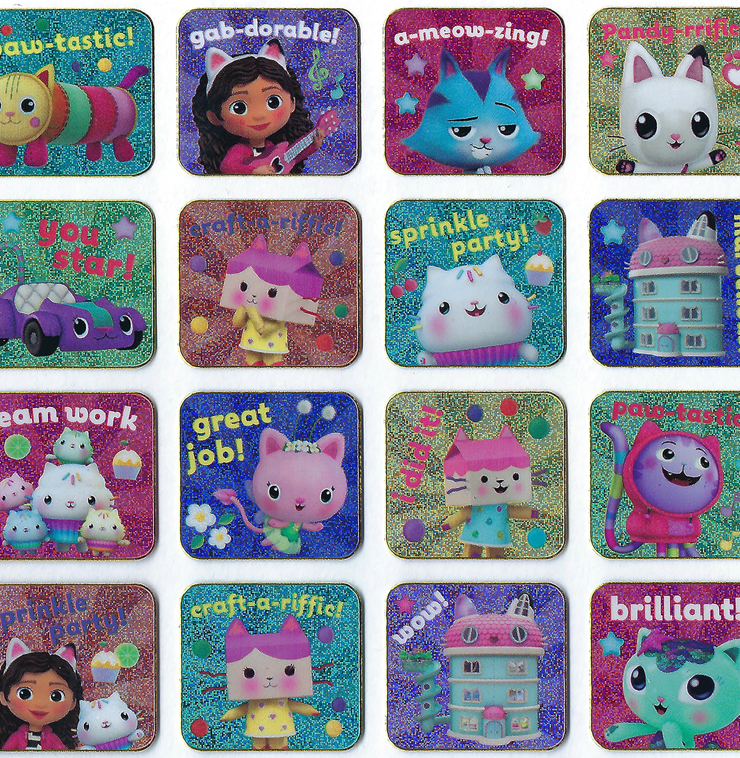 Paper Projects reusable stickers work with other stickers.