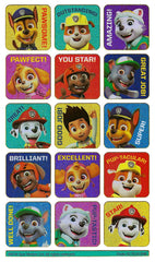 Sticker chart rewards using Paper Projects Paw Patrol stickers
