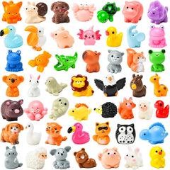 PAPPYN-A ducks and chickens mini figurines for desk decor and playful displays