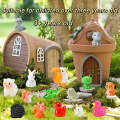 PAPPYN-A frog, turtle, and lion figures for storytelling displays