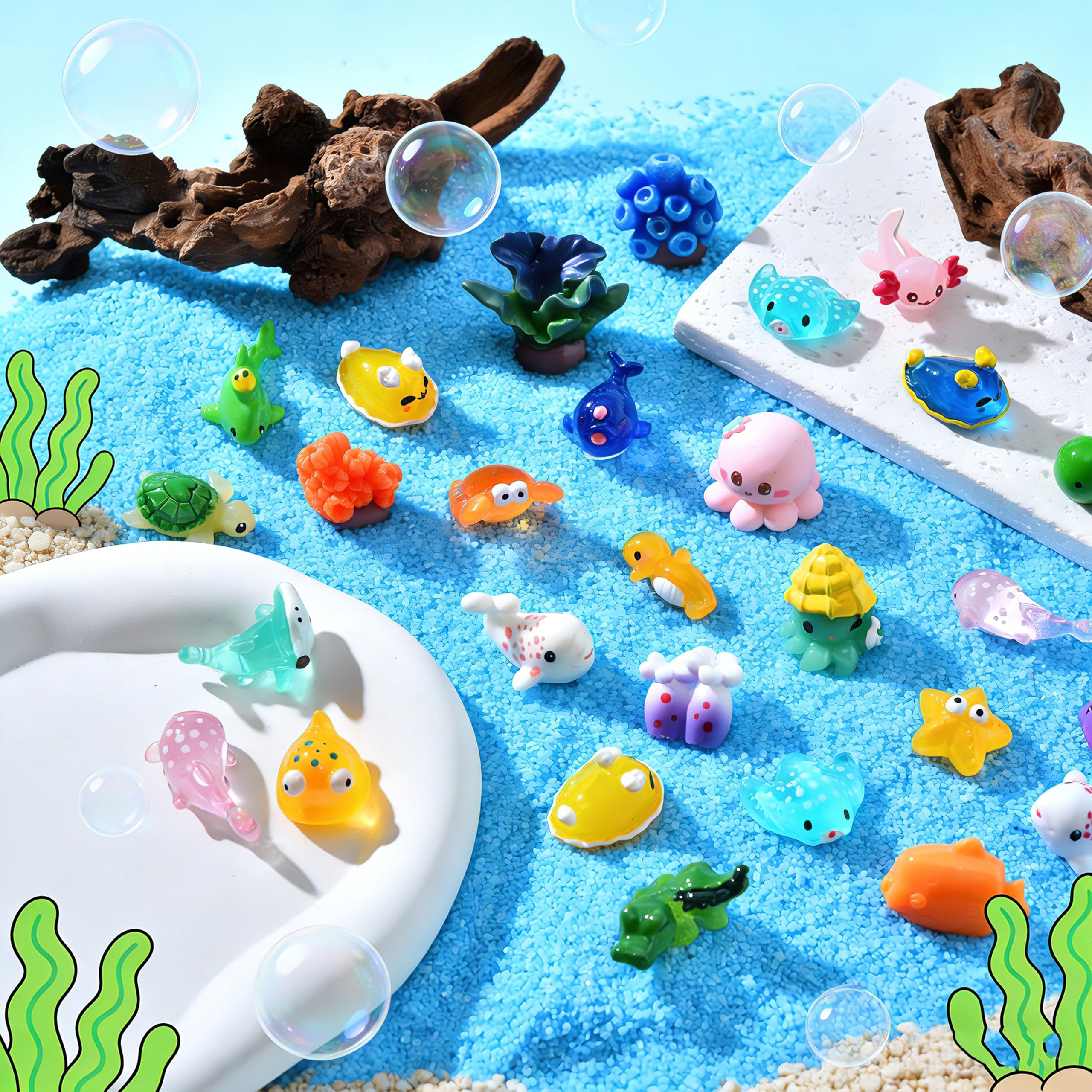 PAPPYN-A mini starfish figure brightens planters and terrariums.