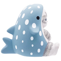 Parade Inc. mofusand marine life meow sitting pose figure—durable PVC and detailed craftsmanship.