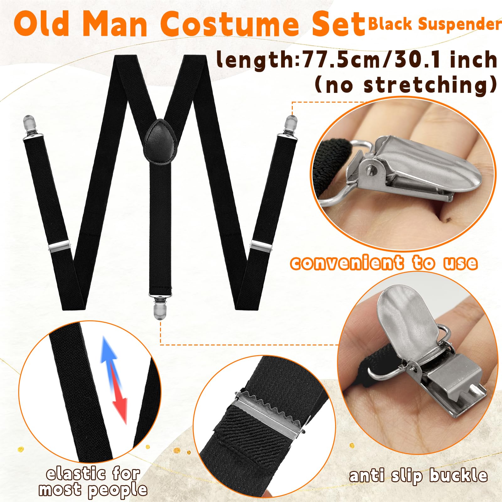 Paradi star Y-back suspenders create authentic 1920s style for kids