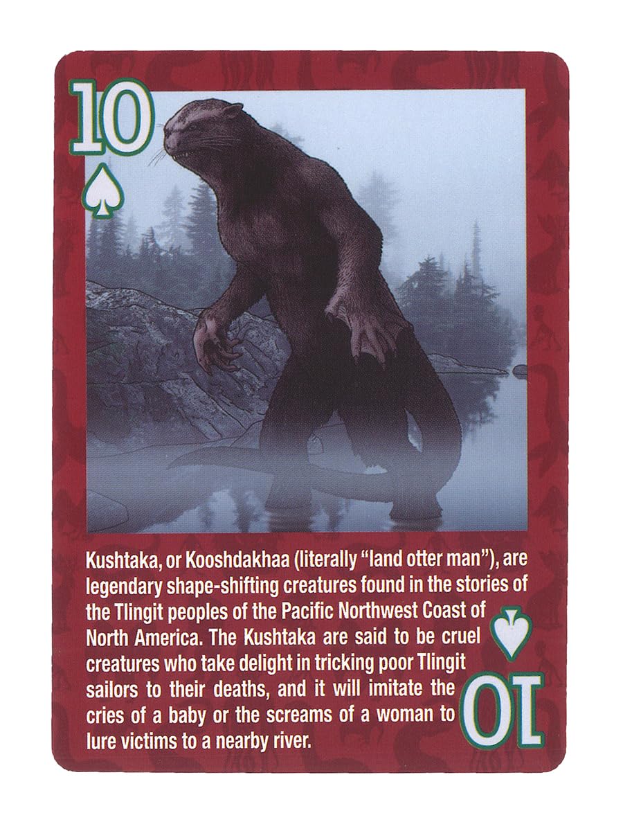 Paradise Cay Publications Mothman card—mysterious design that sparks curiosity.