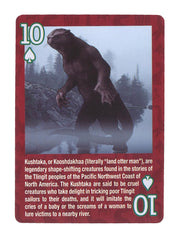 Paradise Cay Publications Mothman card—mysterious design that sparks curiosity.