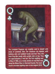 Paradise Cay Publications Ogopogo card—vivid art for display and play.