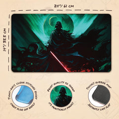 Paramint Dark Lord non-slip back ensures steady setups during fast turns.