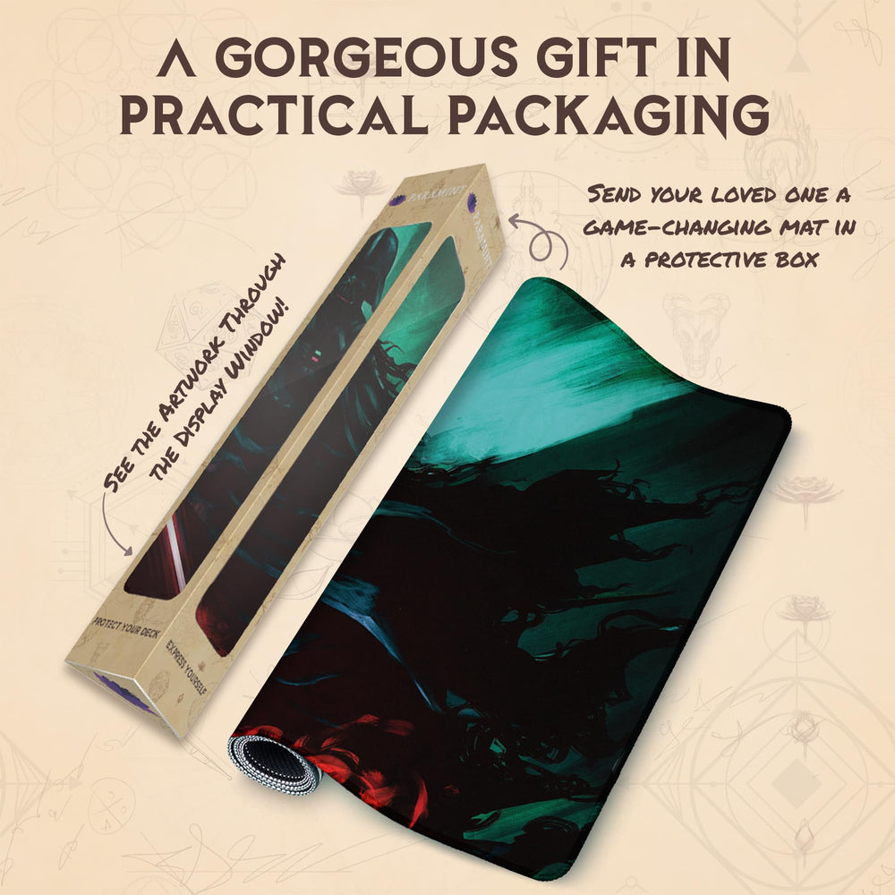 Paramint Dark Lord stitched edges reinforce durability through countless games.