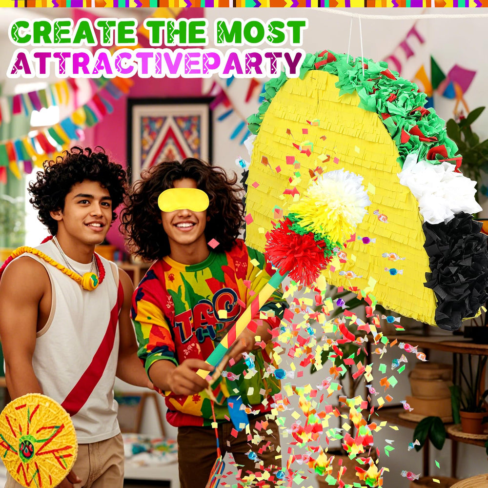 Pardecor festival taco pinata ready for party use