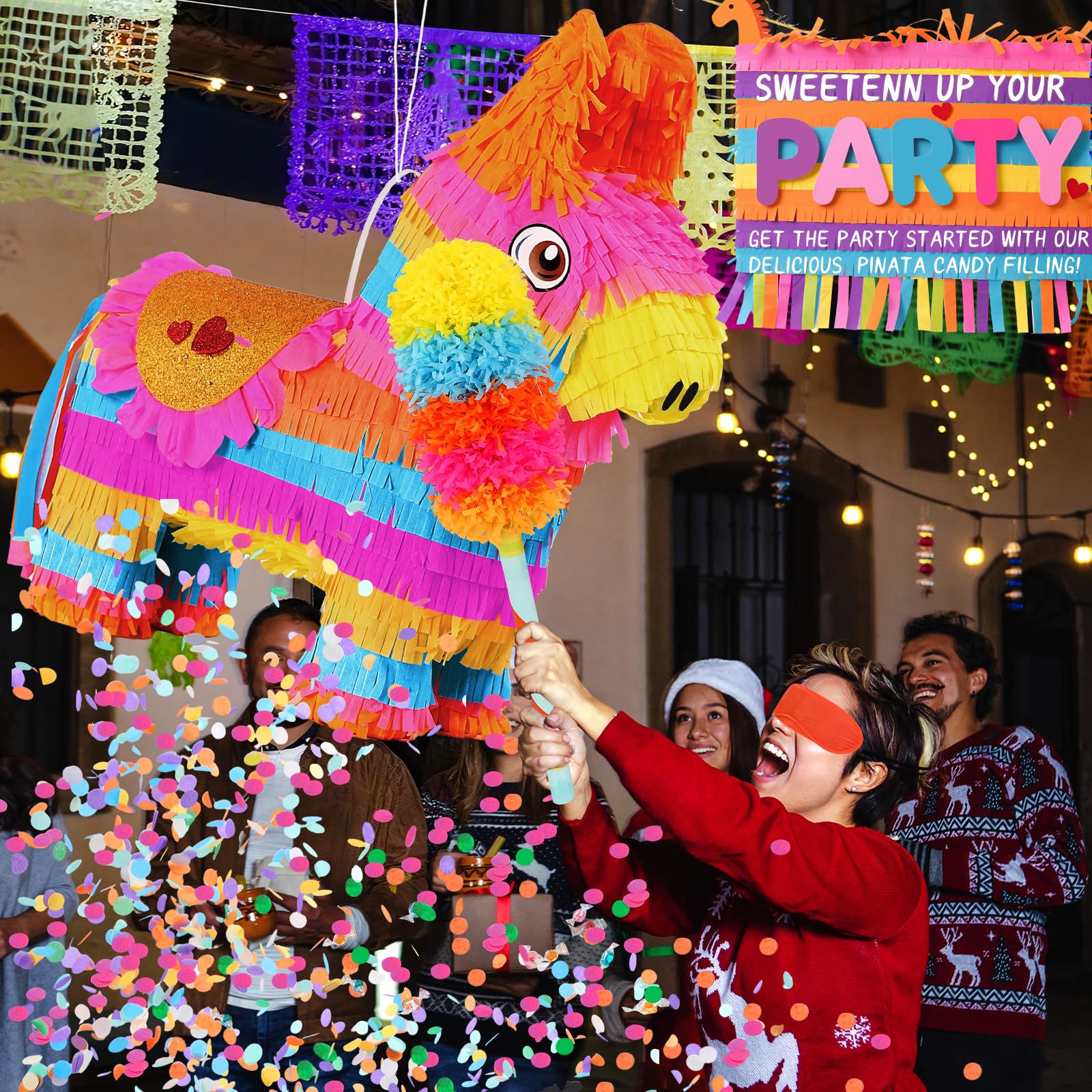 Pardecor fiesta pinata for Taco Tuesday celebrations