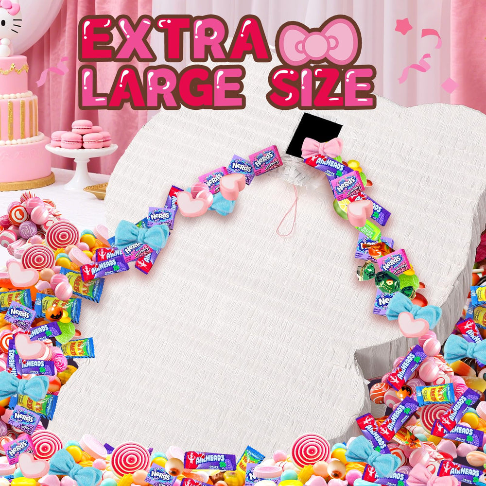 Pardecor pinata with large capacity, holds up to 5 lbs of treats.