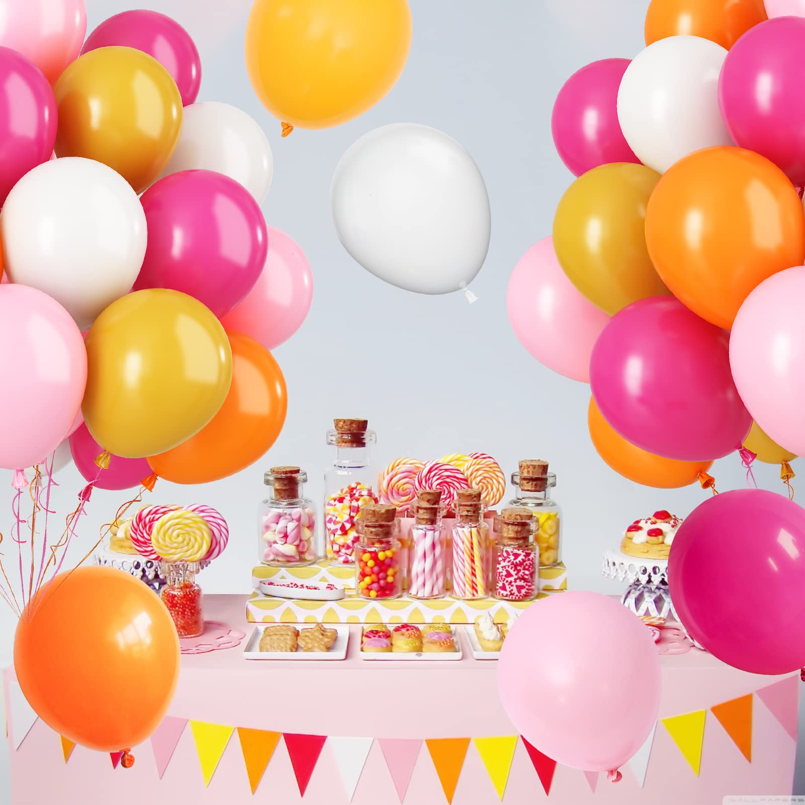 Paready balloon ribbon rolls for easy, polished balloon garlands.
