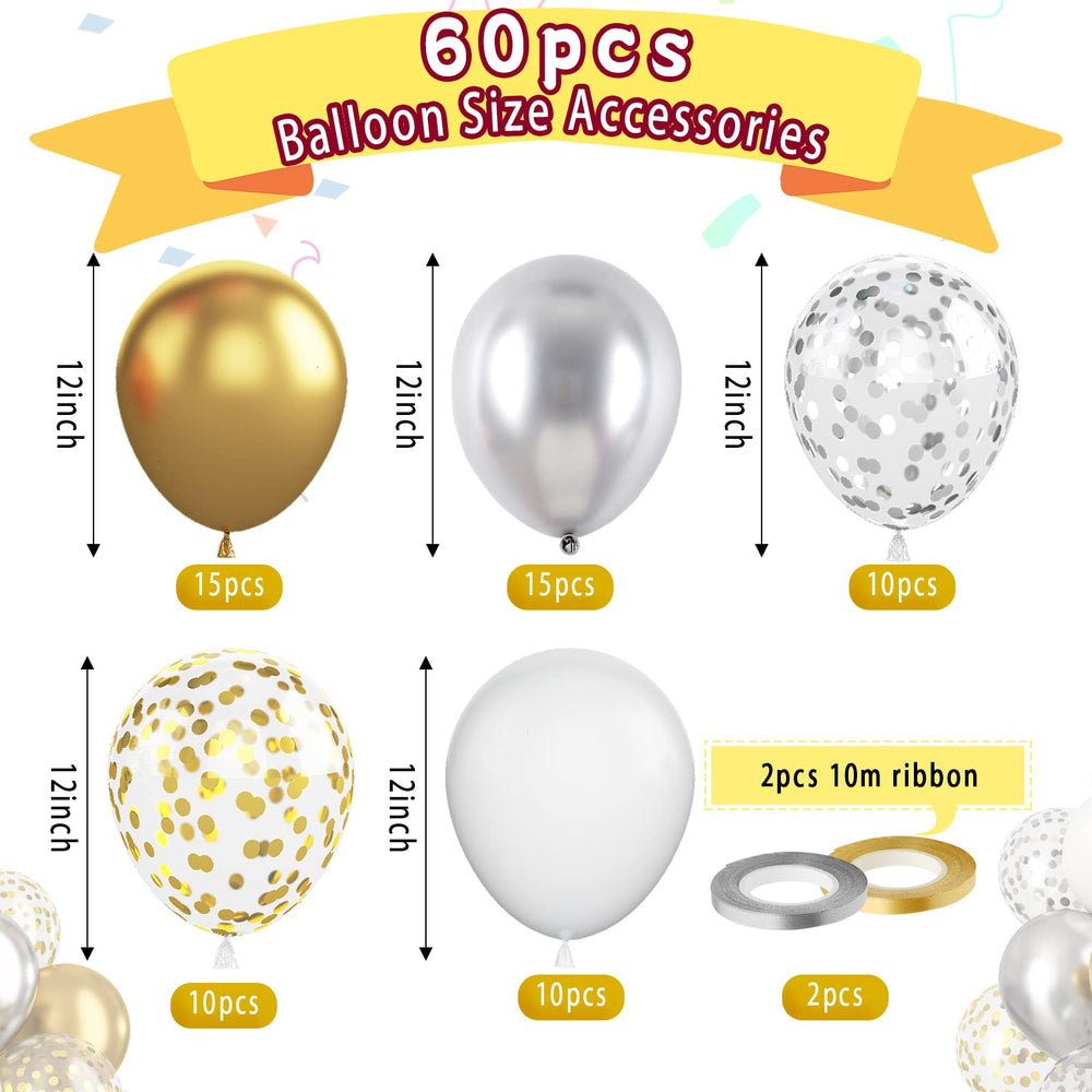 Paready metallic gold balloons for eye-catching accents