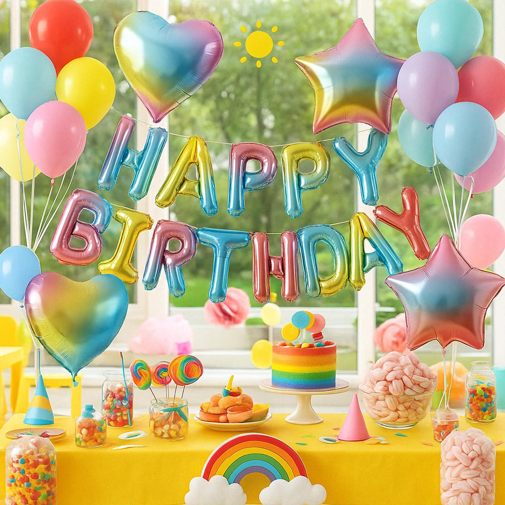 Paready gradient heart balloons 18in brighten romantic party displays.