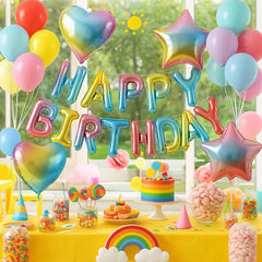 Paready gradient heart balloons 18in brighten romantic party displays.