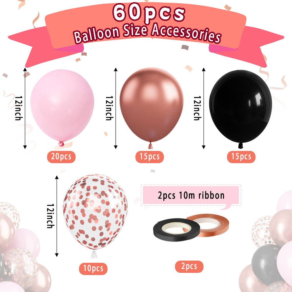 Paready macaron pink latex balloons for playful birthday vibes and easy setup