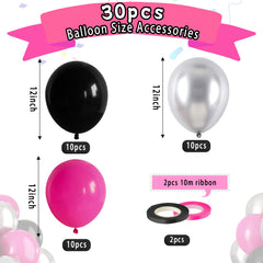 Paready matte rose-red balloons add a stylish touch to birthday celebrations.