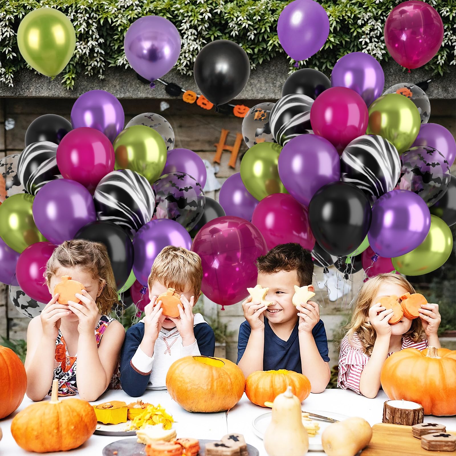Paready metallic purple balloons bring luxe accents to birthdays and parties.